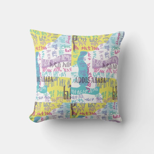 Almofada Addis Ababa Sefer (Frente)