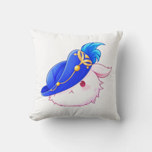 Almofada Adesivo de Coelho Mágico Azul Fofo