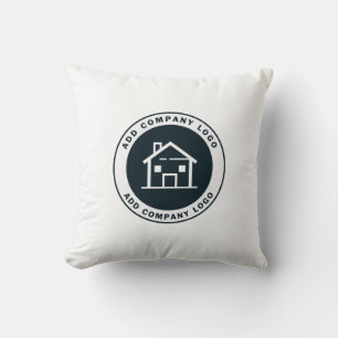 Almofada Adicionar logotipo de empresa Recepção moderna de