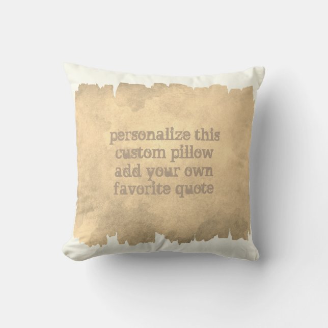 Almofada adicionar um travesseiro de cor d'água do design d (Frente)