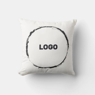 Almofada adicione seu logotipo em um