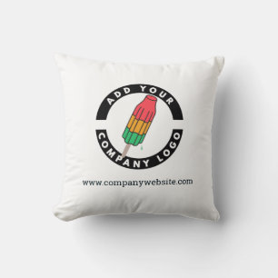 Almofada Adicione seu Promocional personalizado de logotipo