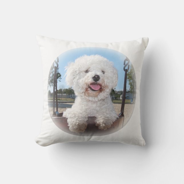 Almofada Adicione uma foto e todo o lance feito sob (Frente)