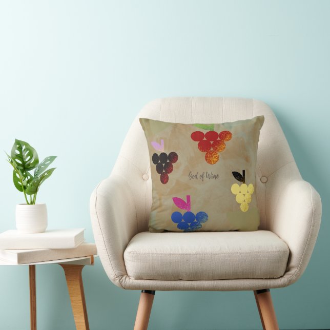 Almofada Adonis Deus do Vinho (Cadeira)