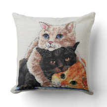 Adorable Kitten Cross Stitch Design