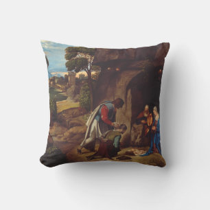 Almofada Adoração dos Pastores por Giorgione