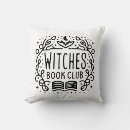 Almofada Adoradores de livros, academia de bruxaria, estéti