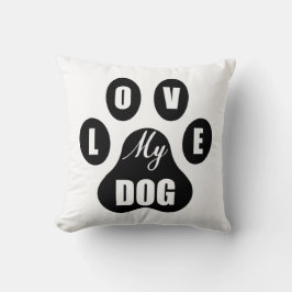 Almofada Adoro o presente do meu cão