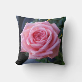 Almofada Adoro um travesseiro decorativo rosa rosa