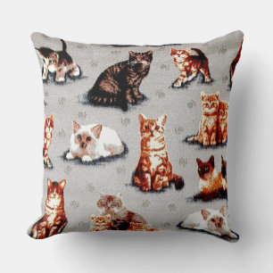 Almofada Adote um gato do abrigo animal