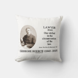Almofada Advogado (Ambrose Bierce o dicionário do diabo)