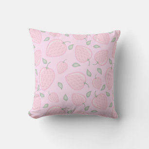 Almofada Aesthetic Morango Rosa Berry