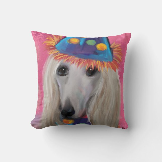 ALMOFADA AFGHAN HOUND (Frente)