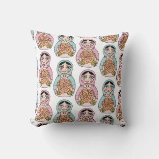 Almofada Afinando o Travesseiro da Doll matryoshka Cushion