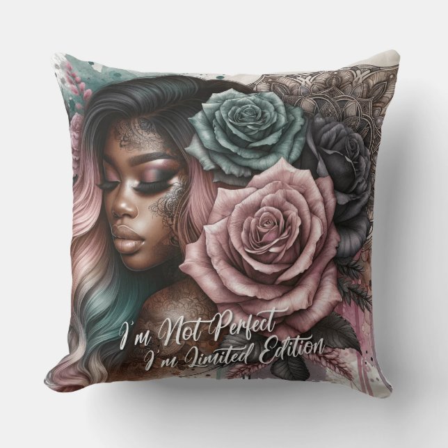 Almofada Afirmação Diária Feminina (Frente)