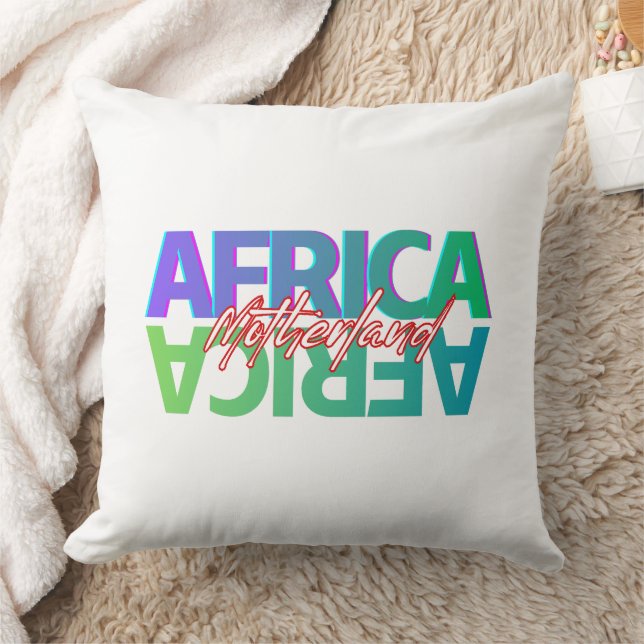 Almofada AFRICA: Motherland - Throw Pillow (Cobertor)
