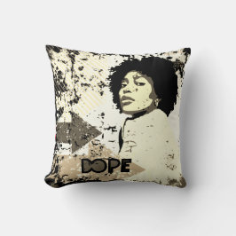 Almofada Afro DOPE – Flechas Grunge, Coração