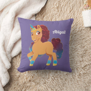Almofada Afro Unicorn Divino Prancing