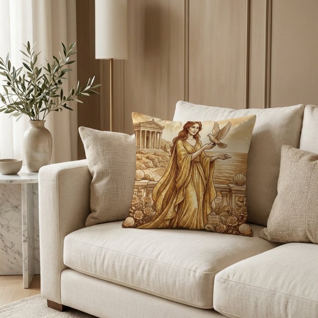 Almofada Afrodite Deusa Grega (Criador carregado)