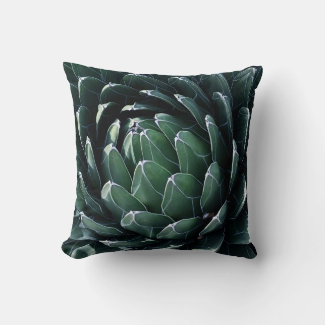 Almofada Agave verde (Frente)