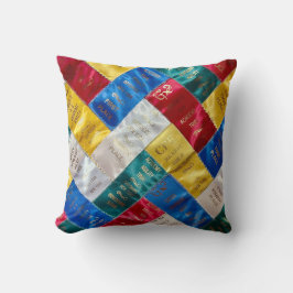 Almofada Agility Ribbons Throw Pillow