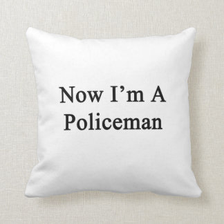 Almofada Agora eu sou um polícia