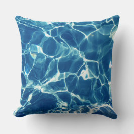 Almofada Água Azul Espumante