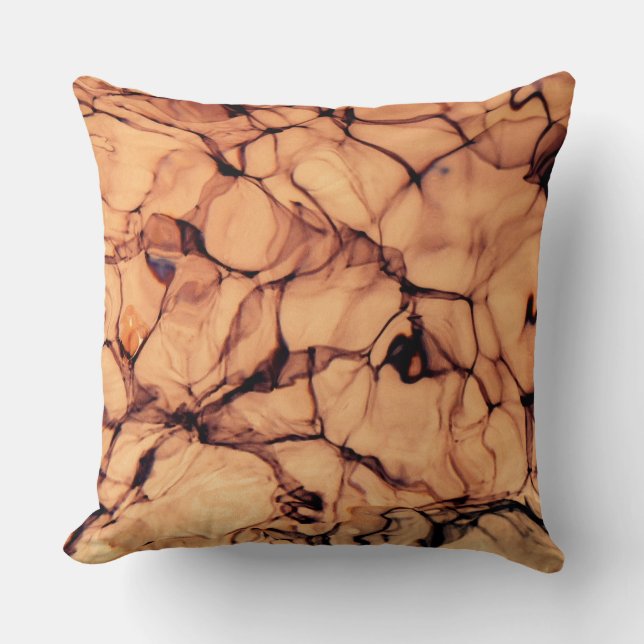 Almofada Água Azul Espumante Invertida (Frente)