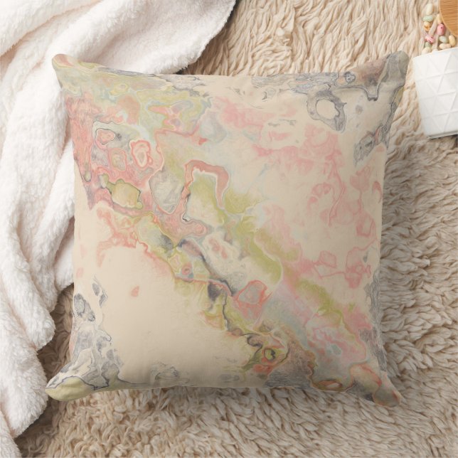 Almofada Água Pearl Abstrato 3 (Cobertor)