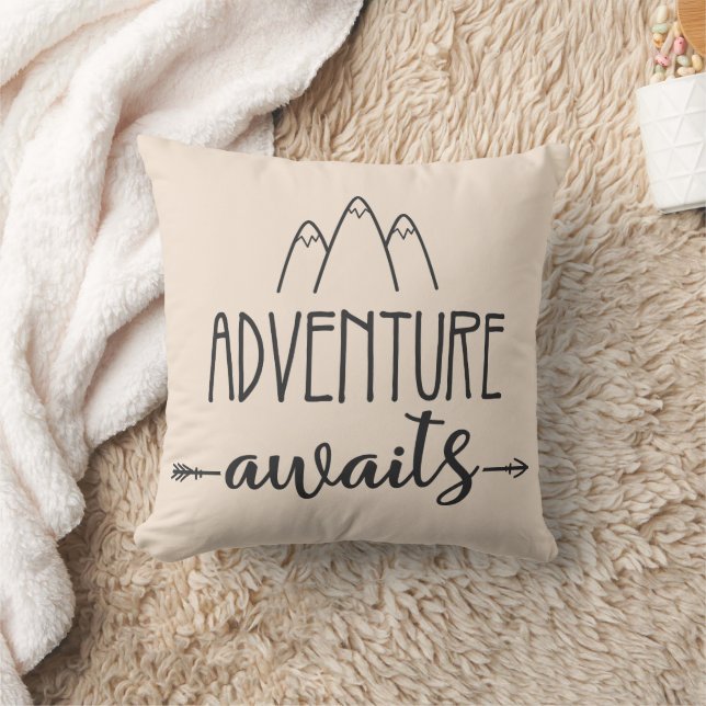 Almofada Aguardam Aventura (Cobertor)