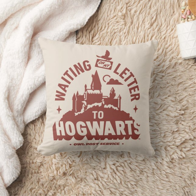 Almofada Aguardando minha Carta para HOGWARTS™ (Cobertor)
