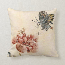 Aguarela da abelha, da borboleta e da papoila do