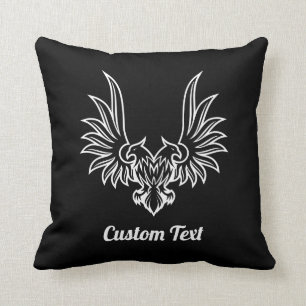 Almofada Águia com duas Cabeças Travesseiro decorativo