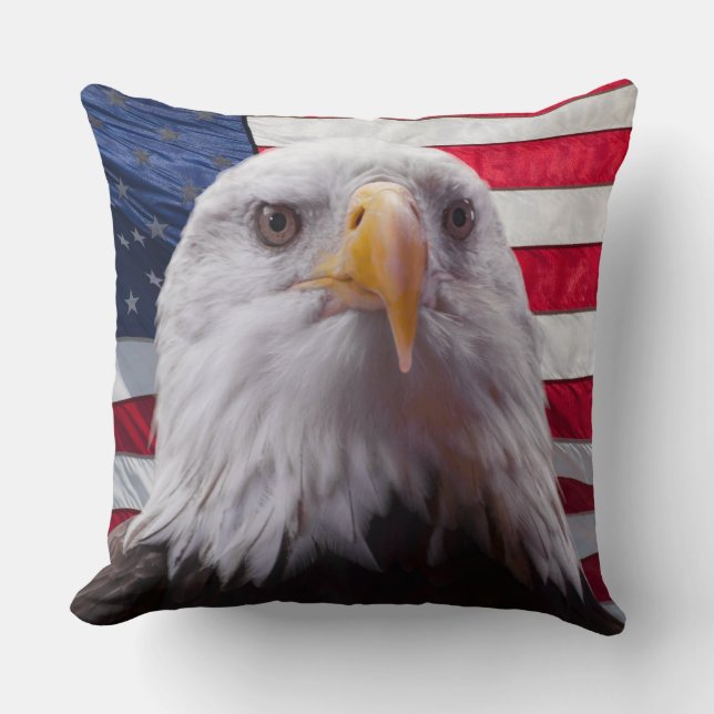 Almofada Águia e bandeira (Frente)