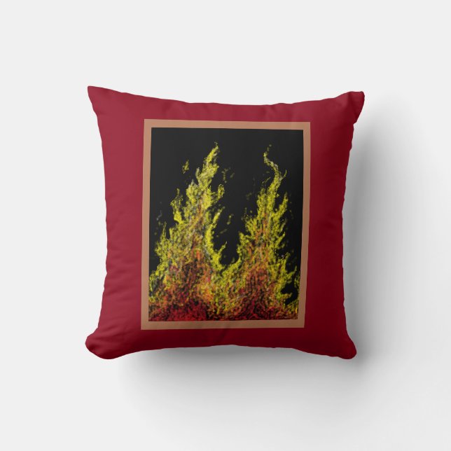 Almofada águia e fogo (Frente)