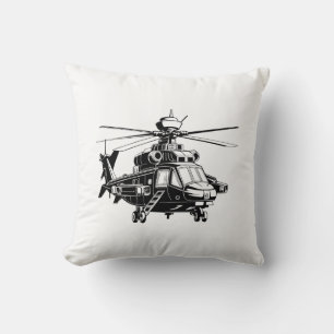 Almofada Ah 64 helicóptero Apache
