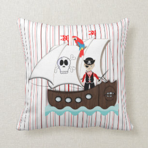 Almofada Ahoy Matey Crianças Piratas