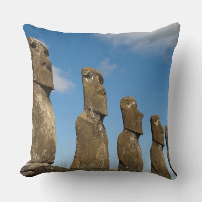 Almofada Ahu Akivi, Rapa Nui, Ilha de Páscoa, Chile 2 (Frente)