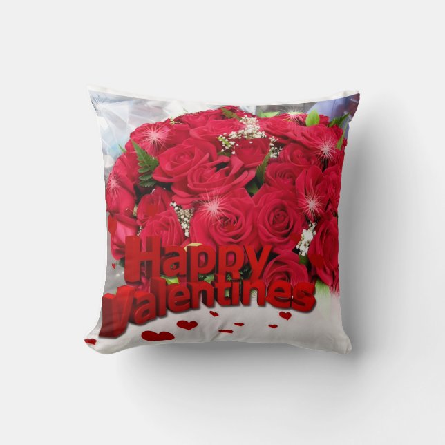 Almofada AIH Valentine's Day Throw Pillow (Frente)