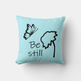 Almofada Ainda está em um