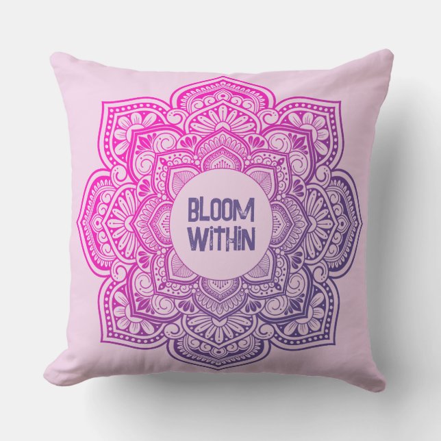 Almofada Aion Mandala Personalized Throw Pillow (Frente)