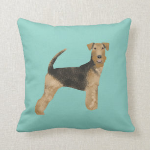 Almofada airedale, airedale terrier, amor, amor de cão, c
