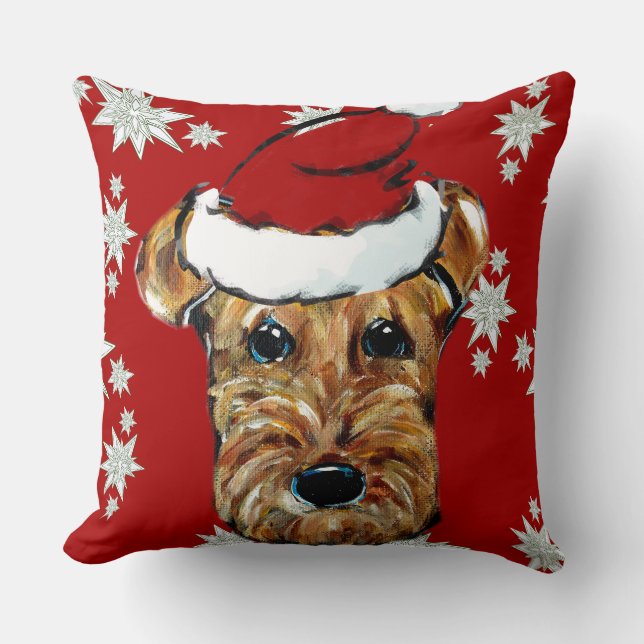 ALMOFADA AIREDALE TERRIERS (Frente)