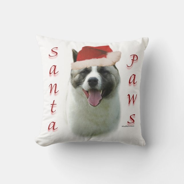 Almofada Akita Papais noeis Paws (Frente)