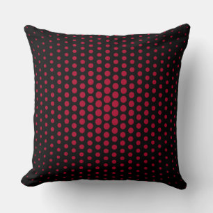 Almofada Alabama crimson Techno Dots Modern Black