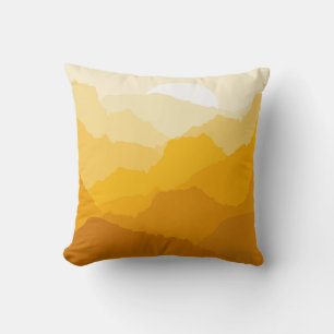 Almofada Alarme amarelo e laranja