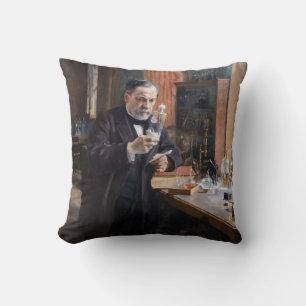 Almofada Albert Edelsense - Retrato de Louis Pasteur