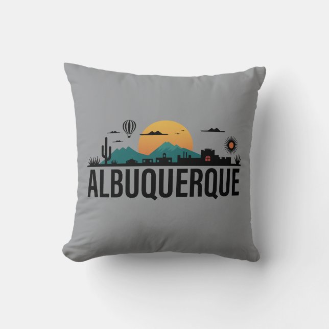 Almofada Albuquerque Novo México (Frente)