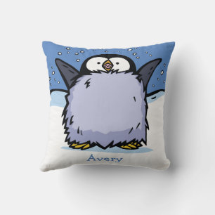 Almofada Alça de Fecho do Pintinho Pinguim Personalizado