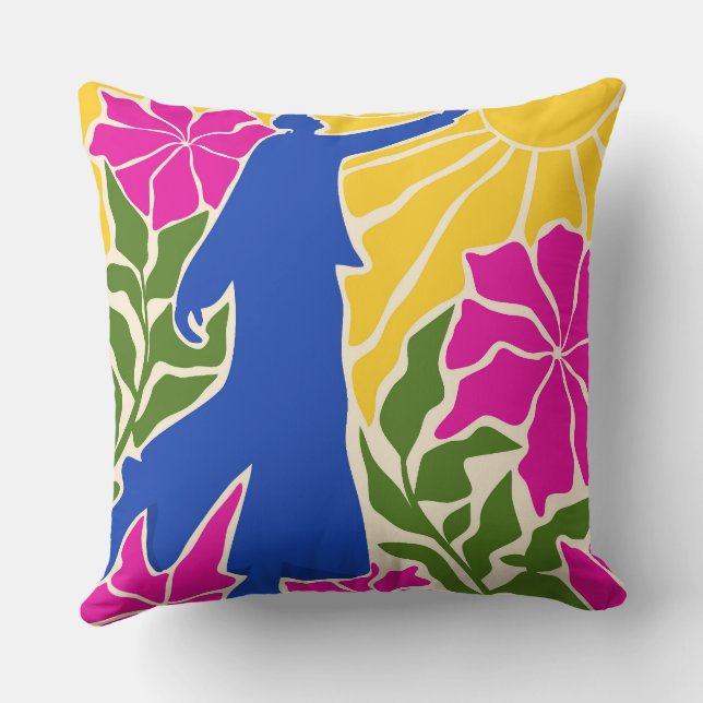 Almofada Alcance além dos limites (Verso)